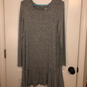 Francesca’s Soft Grey Dress